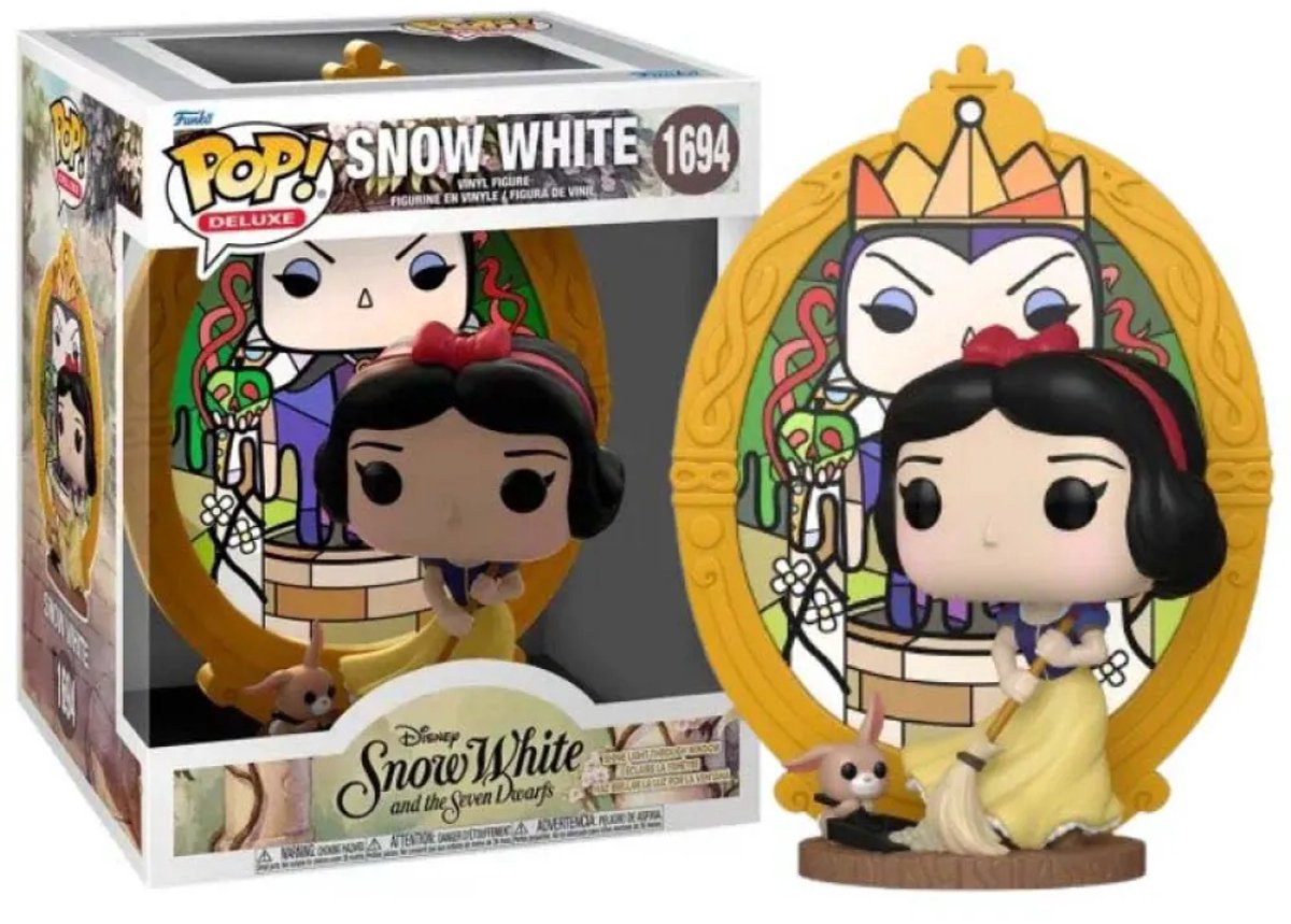 Figurine, Pop! Deluxe, Snow White, Disney, Little figure