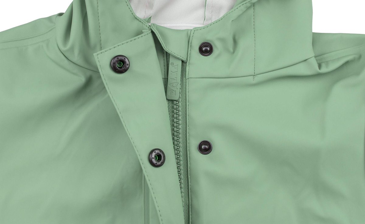 Ralka Regenjas Junior - mt 116 - Sprinkle - Mintgroen
