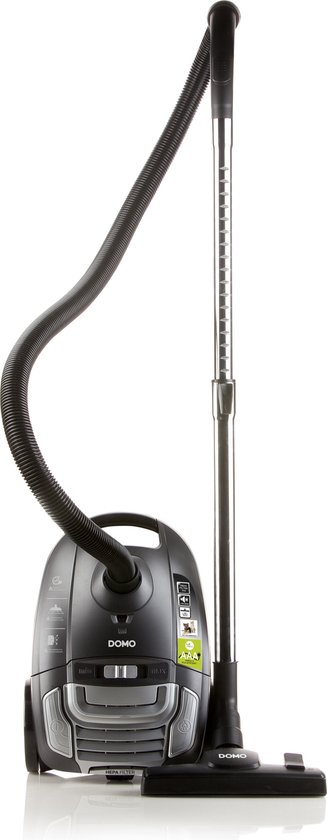 DOMO DO7285S Stofzuiger met zak - voor huisdieren - 3 L - 700 W - grijs