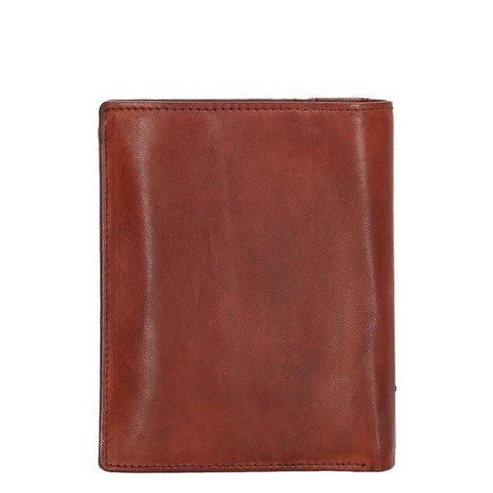 Micmacbags Wallstreet Heren billfold Portemonnee - cognac