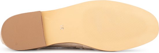 PS Poelman - Maat 40 - JENNY Dames Loafers - Beige/Zand