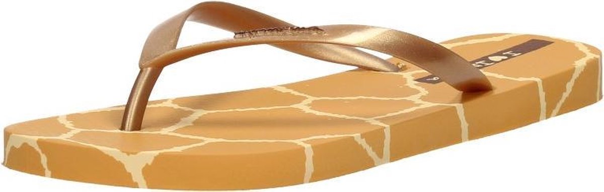 Ipanema Slippers - Maat 39 - Vrouwen - bruin/geel