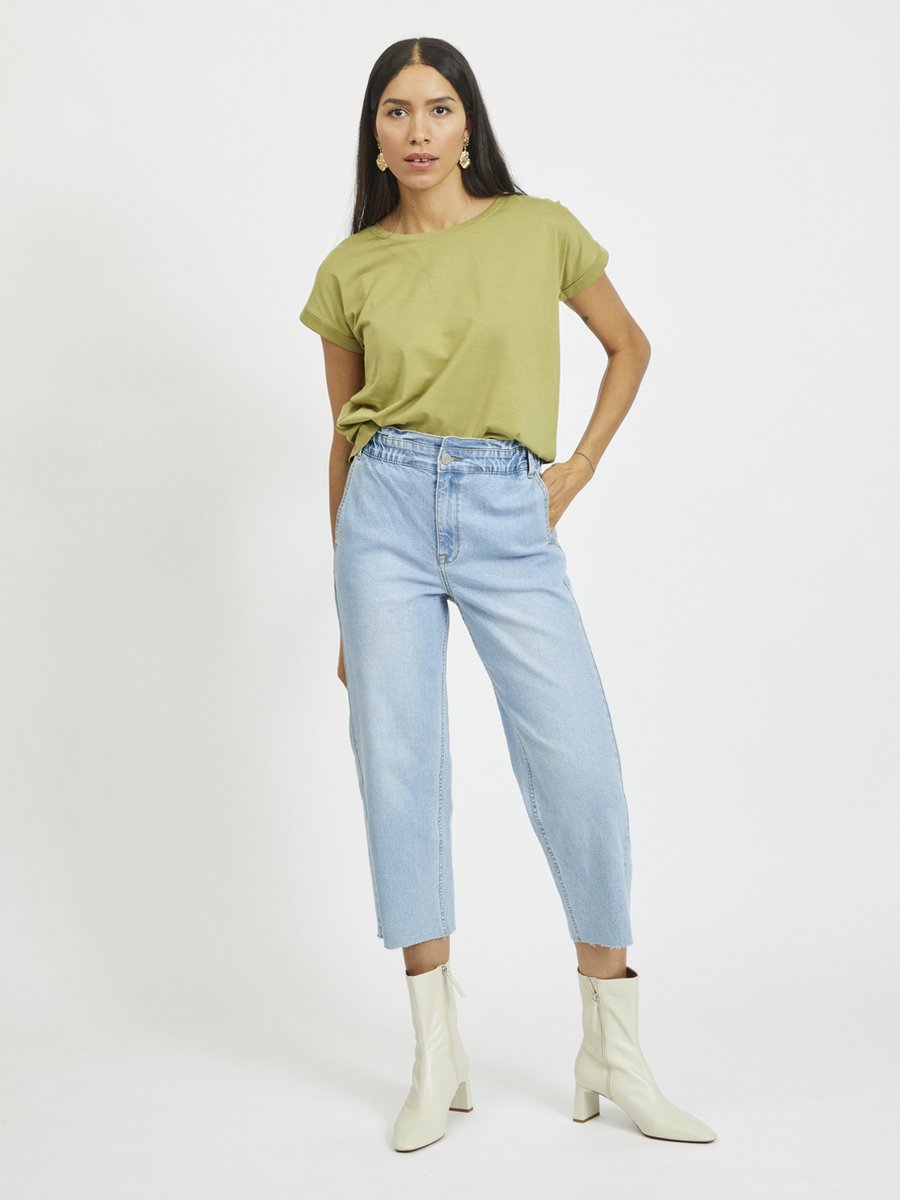 VILA - Maat XS - VIDREAMERS PURE T-SHIRT-SU-NOOS Dames T-shirt