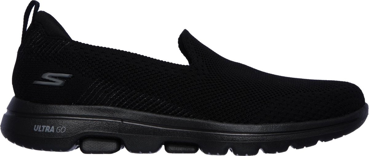 slip-ons, zwart, mesh, athletisch, sneaker