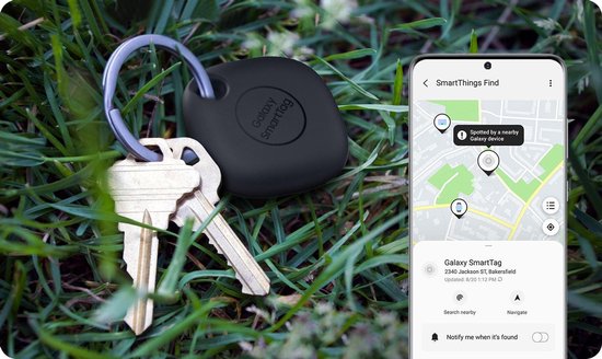 Samsung Galaxy SmartTag - Bluetooth Tracker - 1 stuk - Zwart