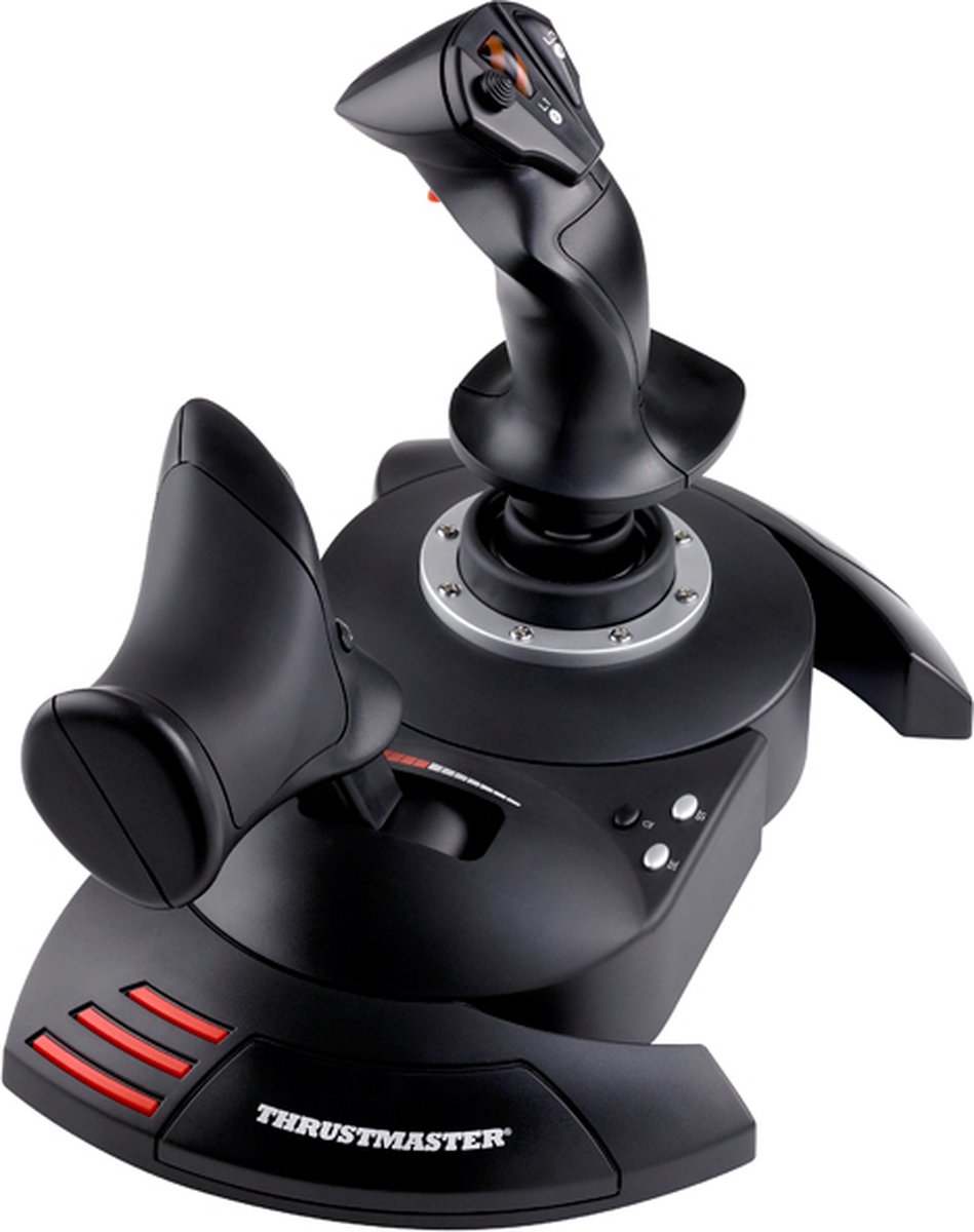 Thrustmaster T.Flight HOTAS X joystick en throttle met dubbel roersysteem drukknoppen en programmeer