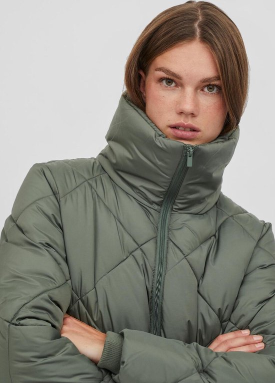 Vila Maat 34  Jas Viadaya New Quilt Jacket/su - Noos 14074434 Laurel Wreath Dames Maat