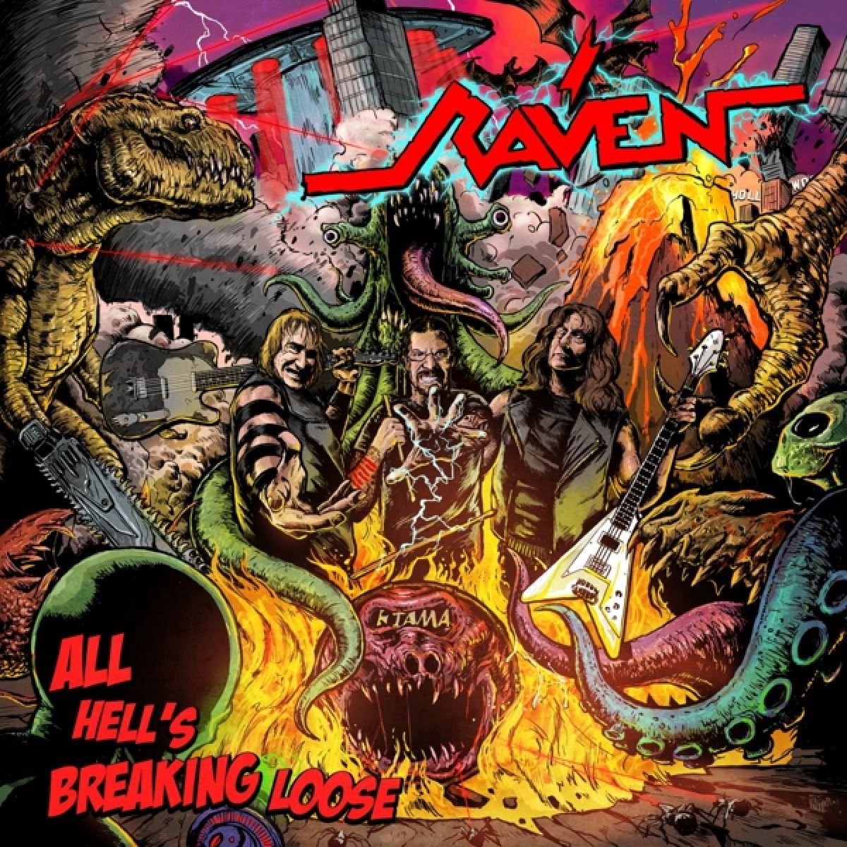 Raven - All Hell's Breaking Loose - CD