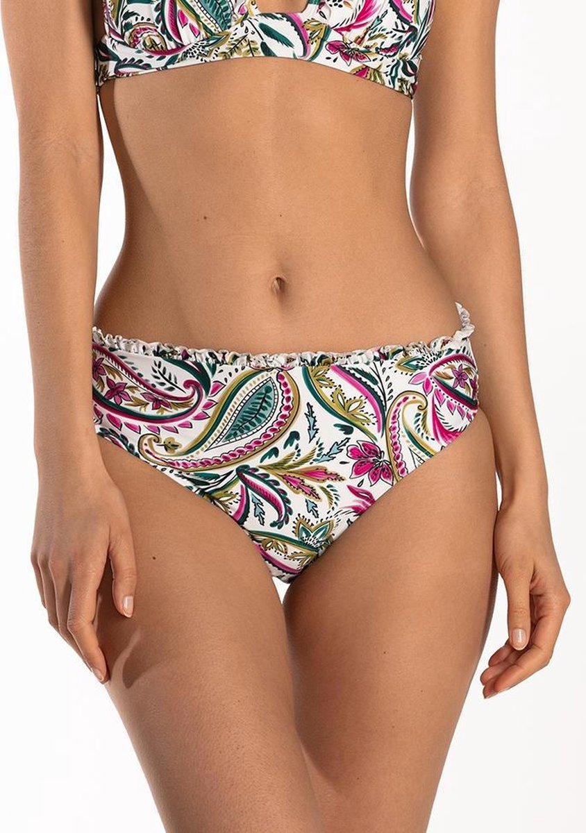 Cyell - Maat 36 - WAJANG FLORAL Bikinibroekje Hoog Dames