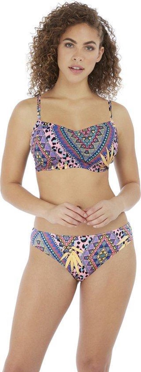 Freya - Maat 65D - CALA FIESTA UW Bralette Bikini Top - MULTI - Vrouwen