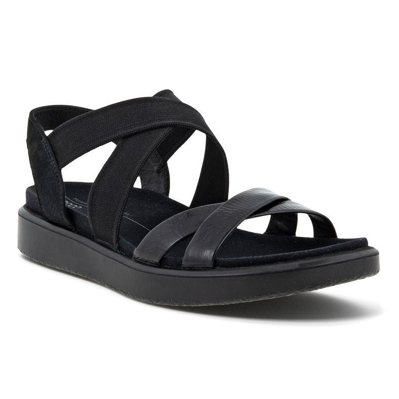 sandalen, sandalen met band, zwarte sandalen, comfort, dubbele band