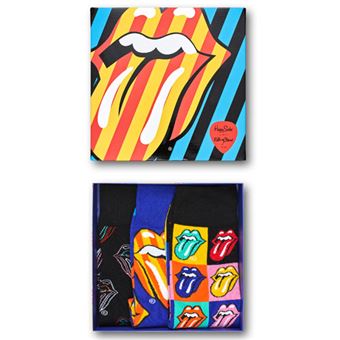 Happy Socks Maat 41-46 Rolling Stones 3 - Pack Gift Box