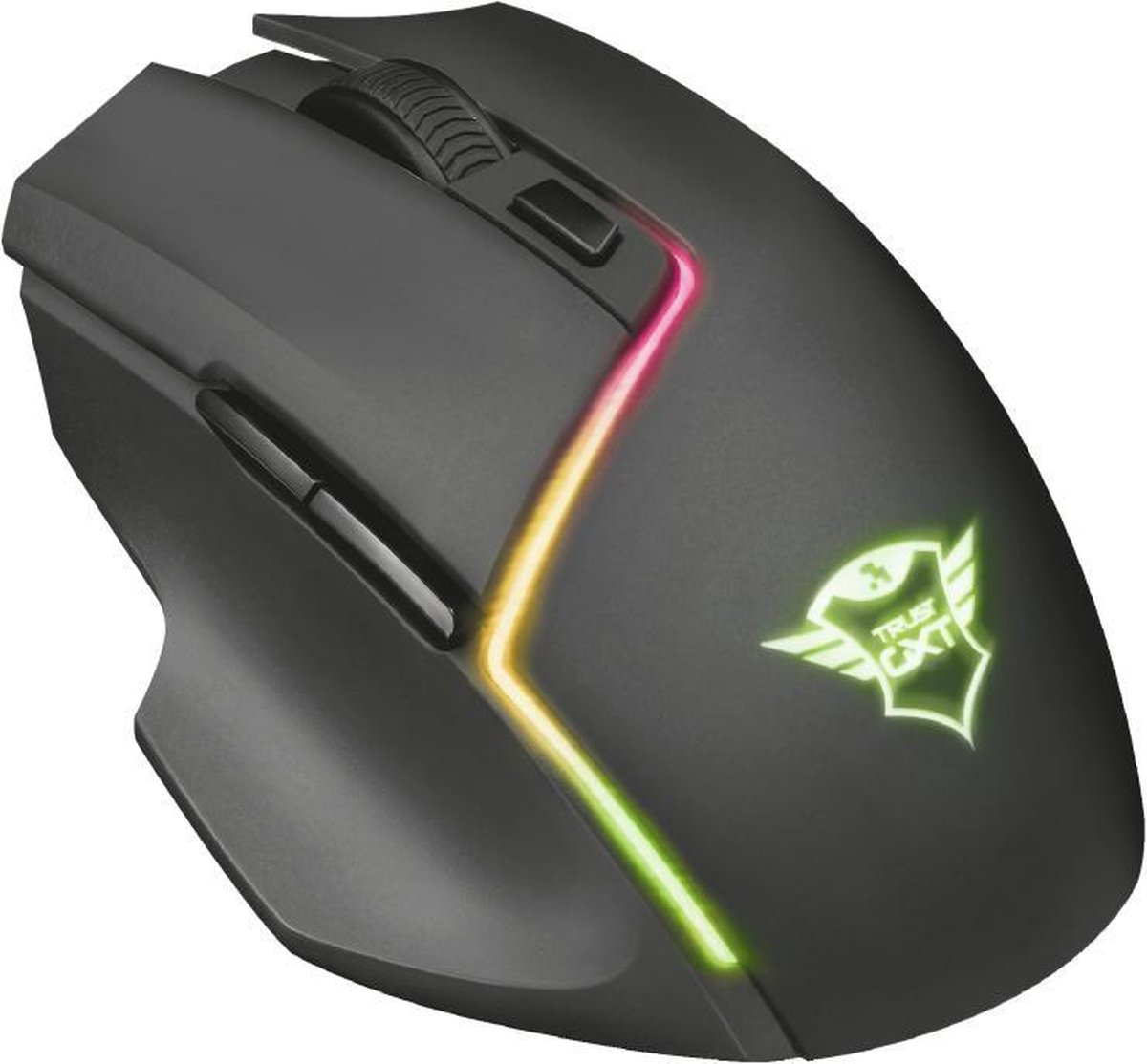 Trust GXT 161 Disan - Draadloze RGB Gaming Muis - 3000 DPI / Zwart
