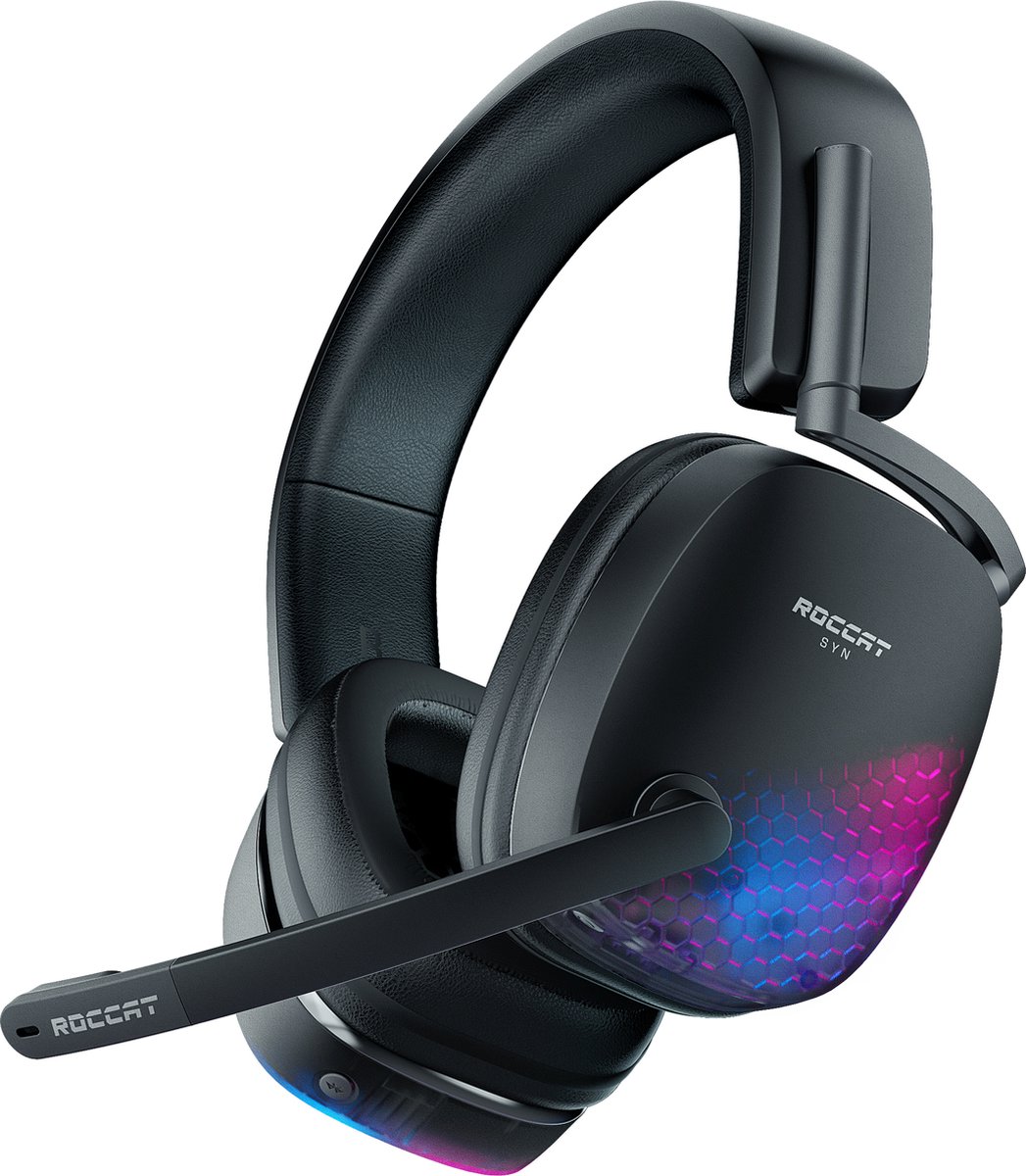 ROCCAT Syn Max Air - Draadloze Gaming Headset - 3D Audio - Zwart
