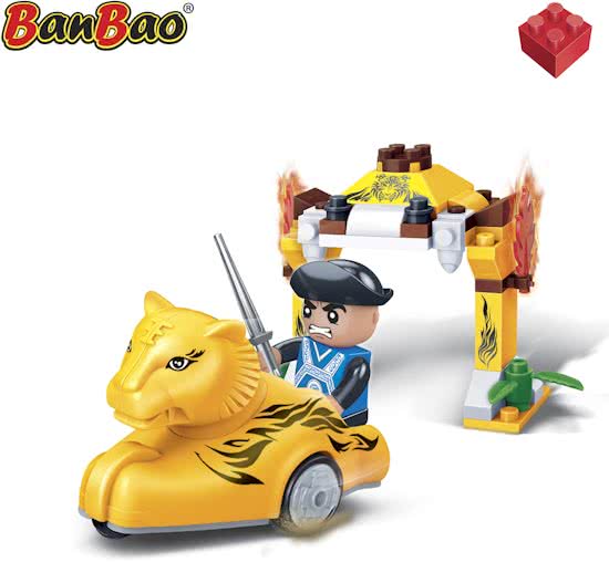 BanBao Tang Dynastie Gele vechter - 6613