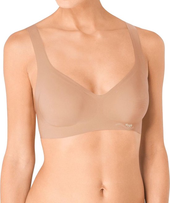 Sloggi - Maat M - ZERO Feel Dames Bralette - Cognac