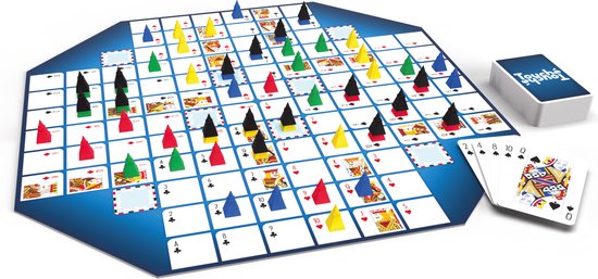 bordspel, puzzel, kaarten, kleurige stokjes, speelfiguren