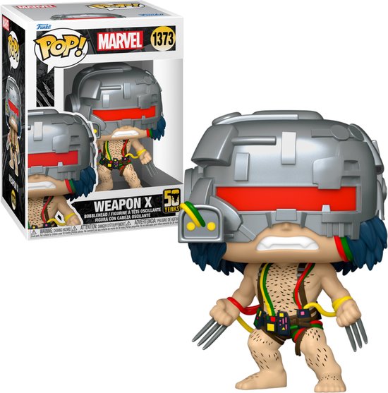 Funko Pop #1373 Pop Marvel: Wolverine 50th – Weapon X - Funko Pop #1373