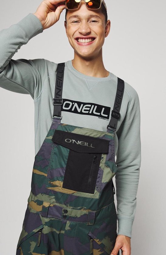 O'Neill Original - Maat S - Bib Pants Heren Skibroek - Green Aop