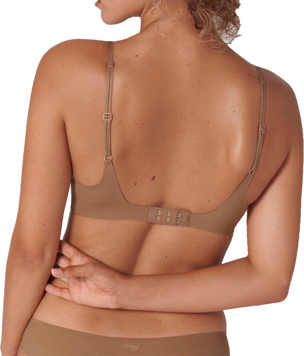 Sloggi - Maat M - sloggi BODY ADAPT T-shirt Bra P - NOSTALGIC BROWN - Vrouwen