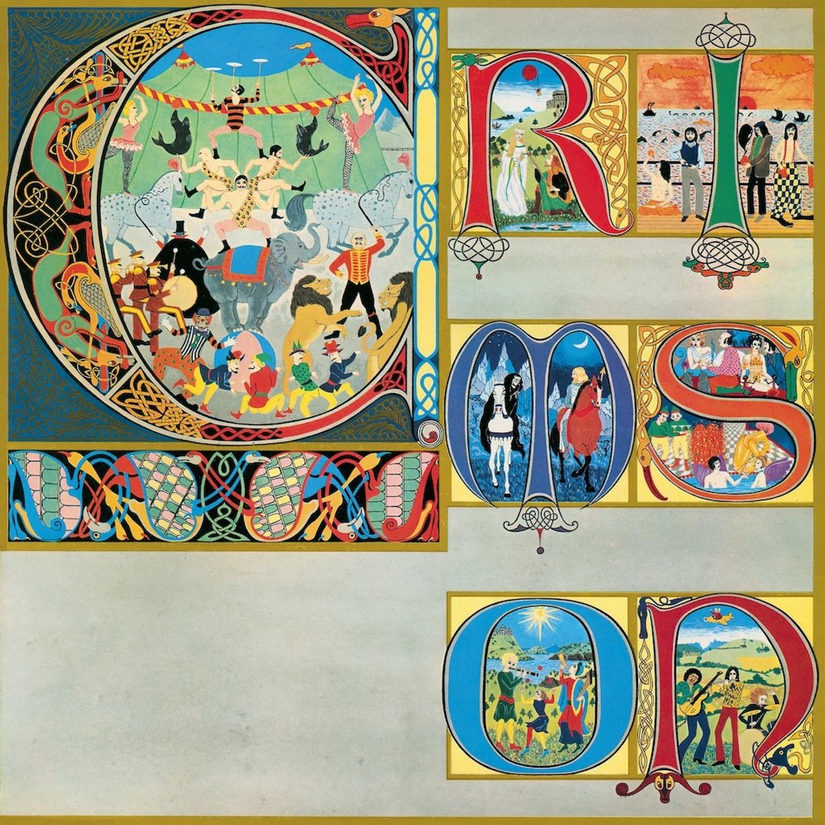 illustratie, circus, kermis, letters, art nouveau