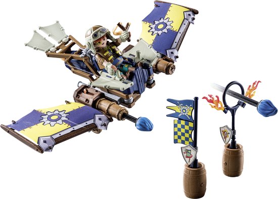 PLAYMOBIL Novelmore - Dario's zweefvliegtuig - 71211