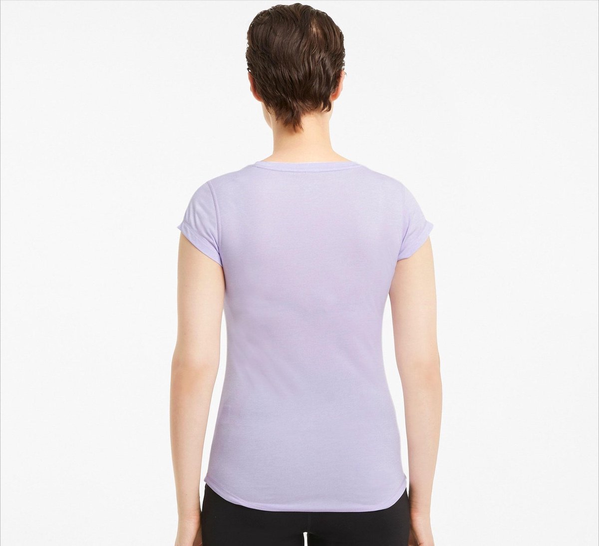 PUMA - maat XS- Train Favorite Heather Cat Sportshirt Dames