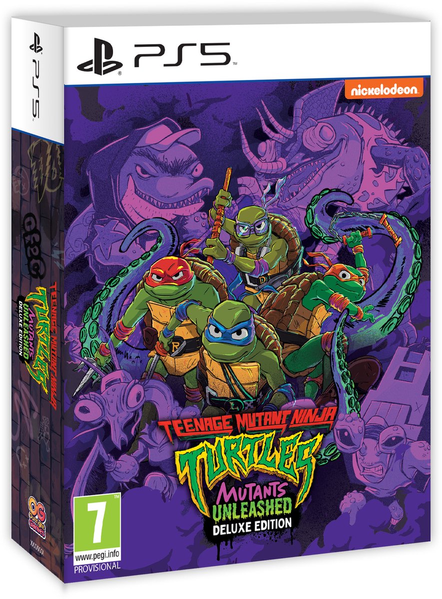 Teenage Mutant Ninja Turtles Mutants Unleashed Deluxe Edition - PS5 Boek, Publicatie, Persoon, stripboeken