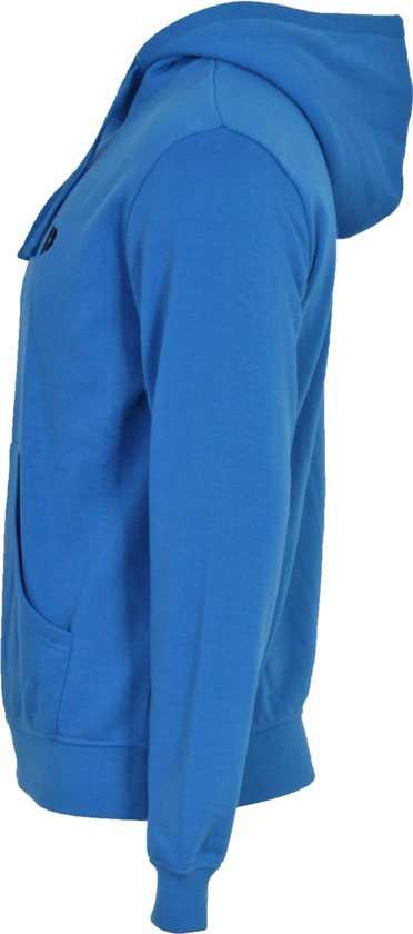 Donnay Maat XXL - Fleece sweater met capuchon (Sem) - Sporttrui - Heren - True blue (335)