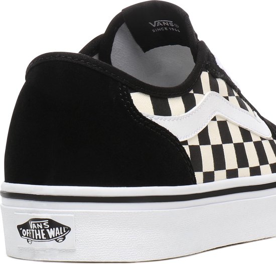 Vans Filmore Decon - 40 - Checkerboard Heren Sneakers - Black/Whte