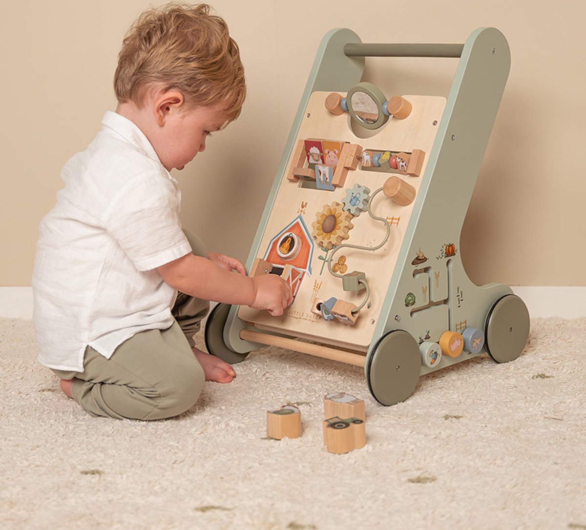 Little Dutch - Activiteiten loopwagen - Little Farm FSC