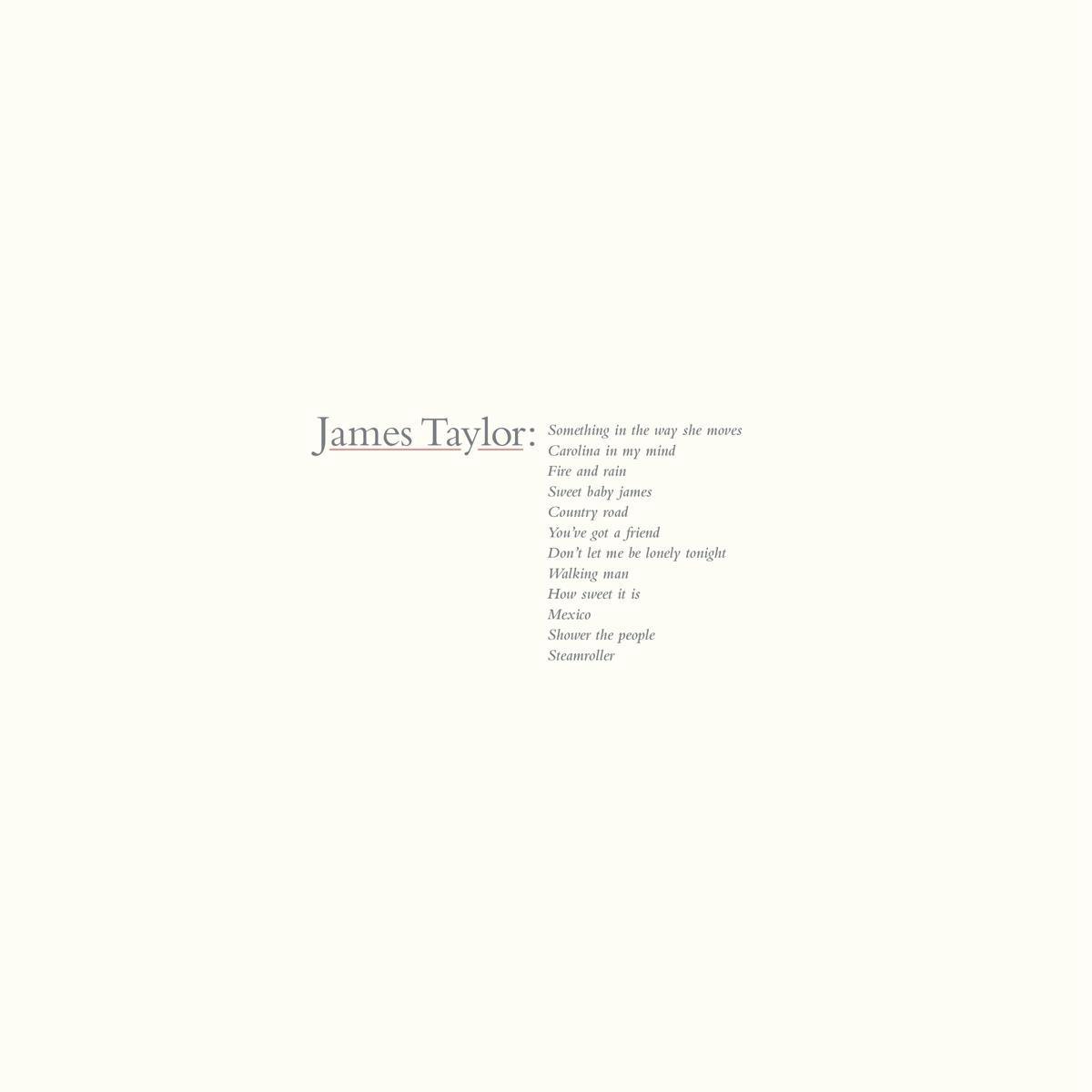James Taylor - Greatest Hits (Remastered) LP