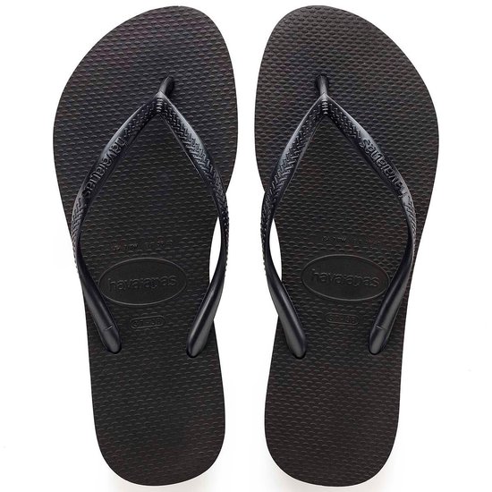 Havaianas Slim Dames Slippers - Maat 41/42 - black