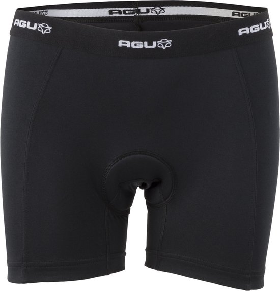 AGU - Maat S - Underwear Fietsonderbroek met Zeem Essential Dames - Zwart