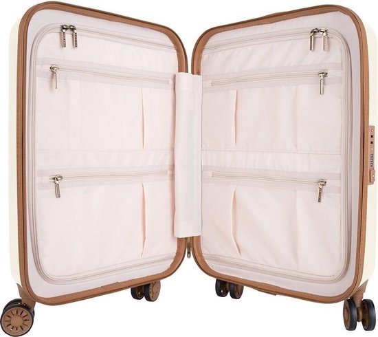 SUITSUIT Fab Seventies Handbagage koffer 55 cm - Antique White