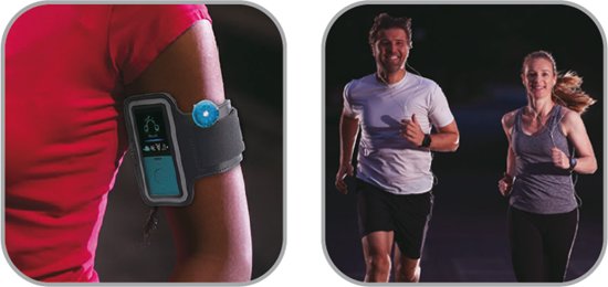 Lenco Podo-153 - MP4-speler Pedometer - 4GB - Zwart Groen