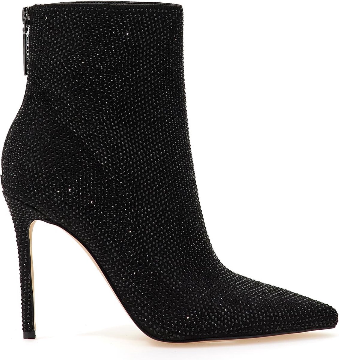 Guess - Maat 40 - Selmay Dames Enkellaars/Hak - Zwart