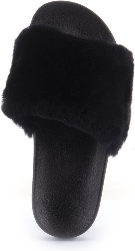 Warmbat Barlee - maat 40- Dames Slippers - Black