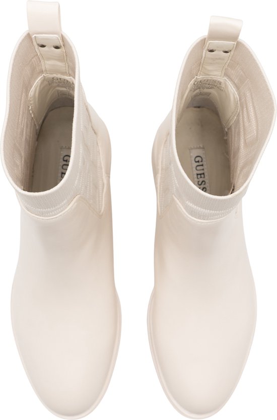 Guess - Maat 40 - Keanna Chelsea boots - Enkellaarsjes - Dames - Wit