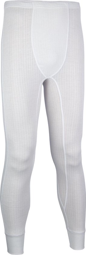Avento Thermobroek Maat L  - Mannen - 2-Pack - Wit