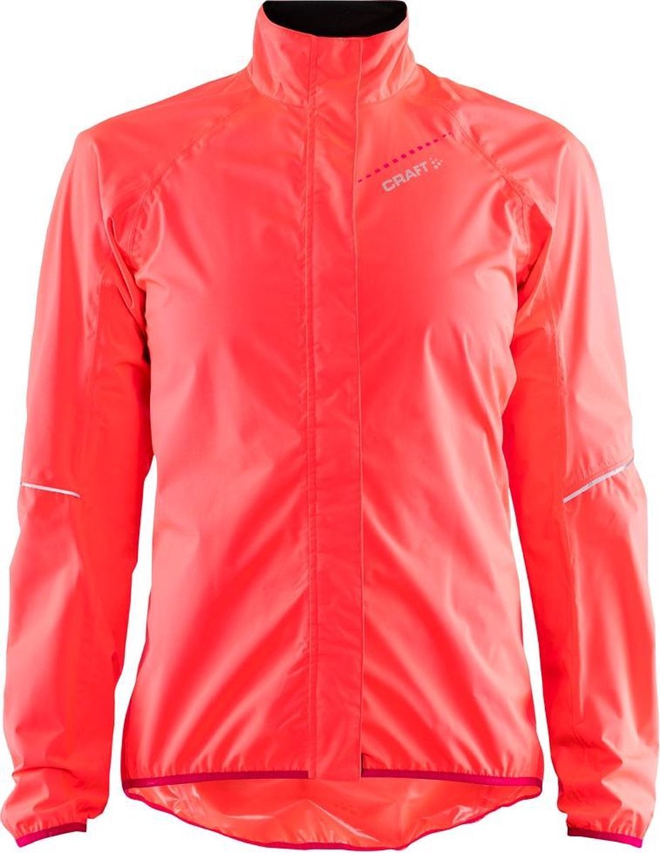 regenjas, jacket, windbreaker, lichtgewicht, rood