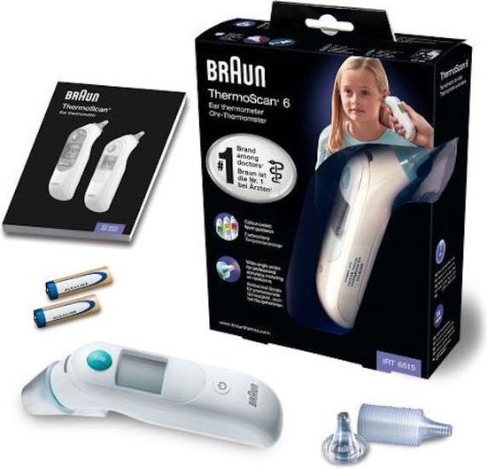 Braun IRT 6515 ThermoScan 6 Infrarood Koortshermometer