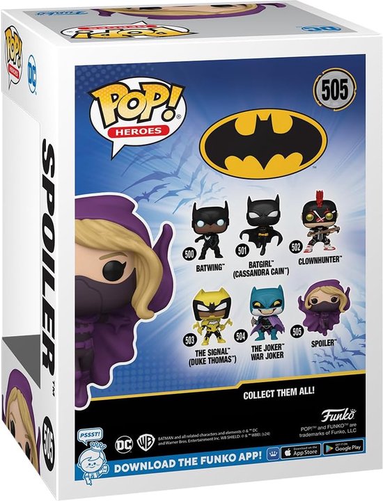 Funko Pop #505 Heroes: Batman: The Joker War Zone - Stephanie Brown