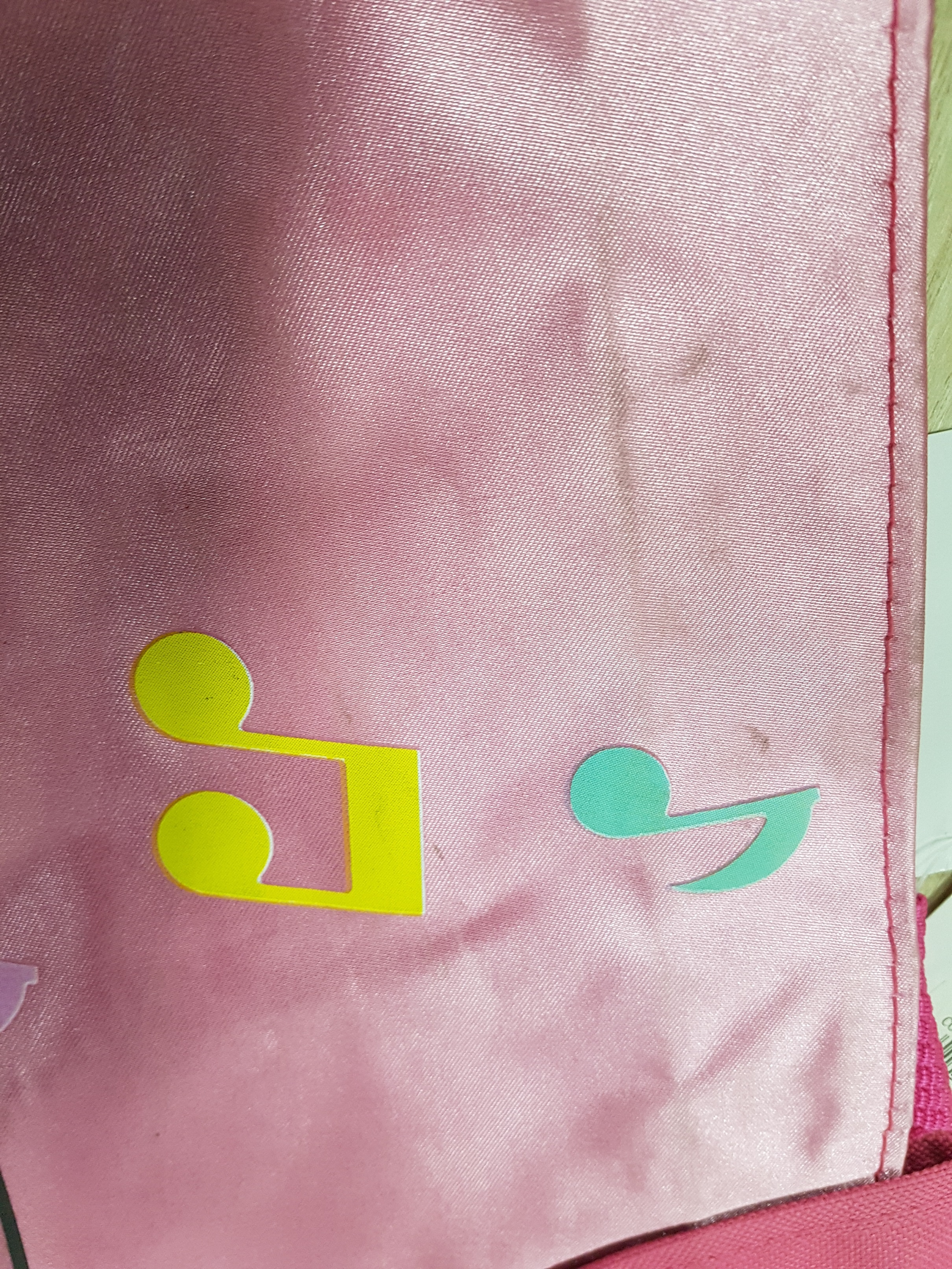 7 Dwergen Heigh Ho - Strandtas - Kinderen - Fuchsia