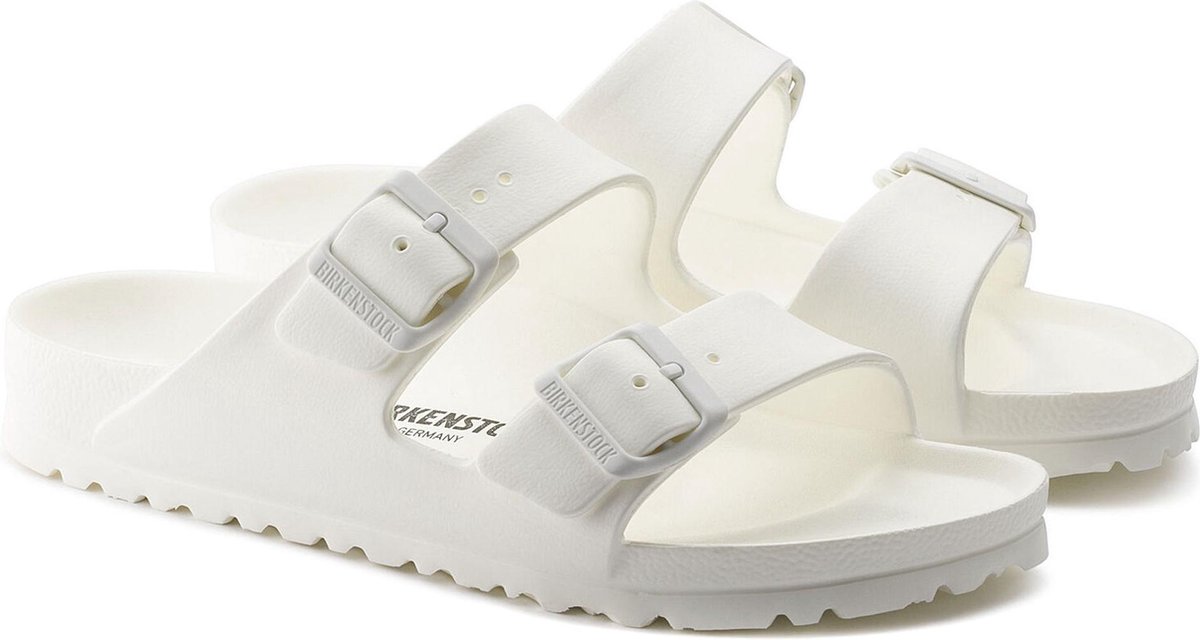 Birkenstock Slippers Heren - 43 - Arizona EVA - 129441 White