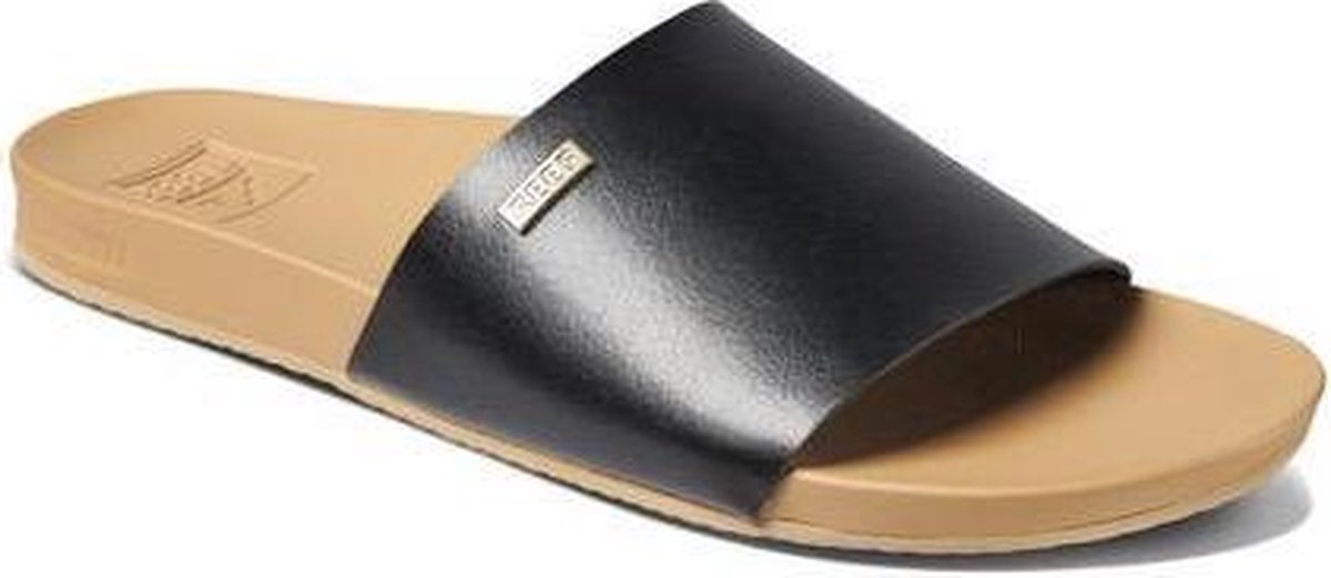 Reef Cushion Scout Dames - Maat 38.5 - Slippers - Black/Natural