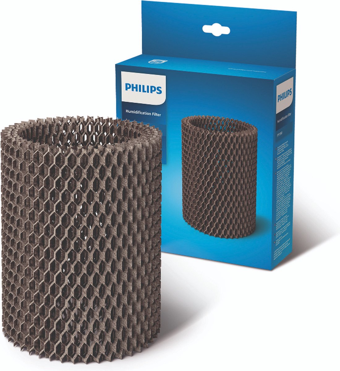 luchtfilter, humidificatiefilter, phillips, hexagonale structuur, bruin