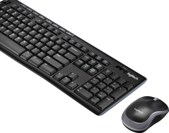 Logitech MK270 - Draadloos Toetsenbord en Muis - Azerty BE