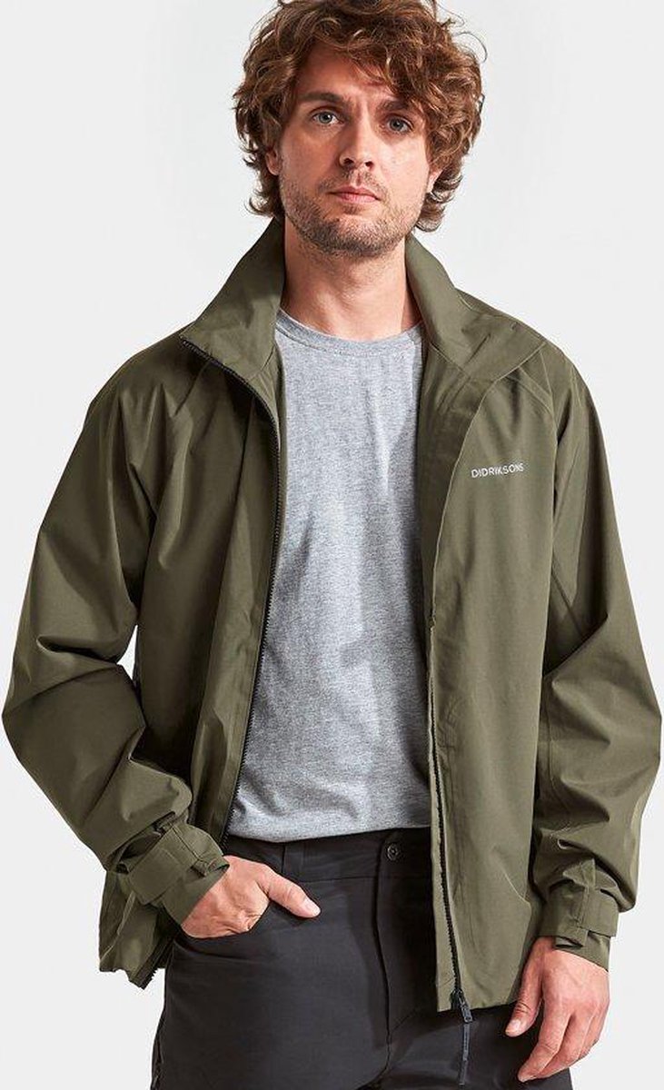 Didriksons Colin Usx Jkt - Maat S - Outdoorjas Unisex - Fog Green