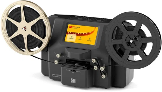Kodak - Reels Film Digitizer - Te Gebruiken met SD-kaart - 5 Inch LCD-scherm als Display